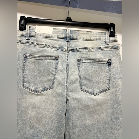 New NWT Maurice’s vintage jeggings Jeans L large R regular high rise distressed - Picture 5 of 13